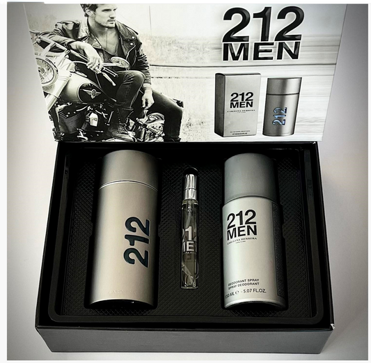 Carolina Herrera 212 Men – Set cadou pentru bărbați